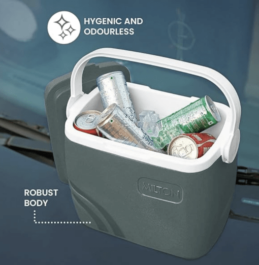 Milton Super Chill 8 Insulated Ice Pail 7.4 litres, Dark Green, Ice Box, Ice Storage Bucket, Food Box Fresh Food and Beverage Storage, Medical Purpose Storage - Image 2